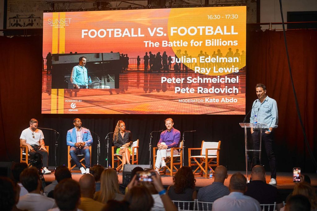 FOOTBALL VS. FOOTBALL CLOSED THE FIRST EDITION OF THE SUNSET SPORTS MEDIA FESTIVAL